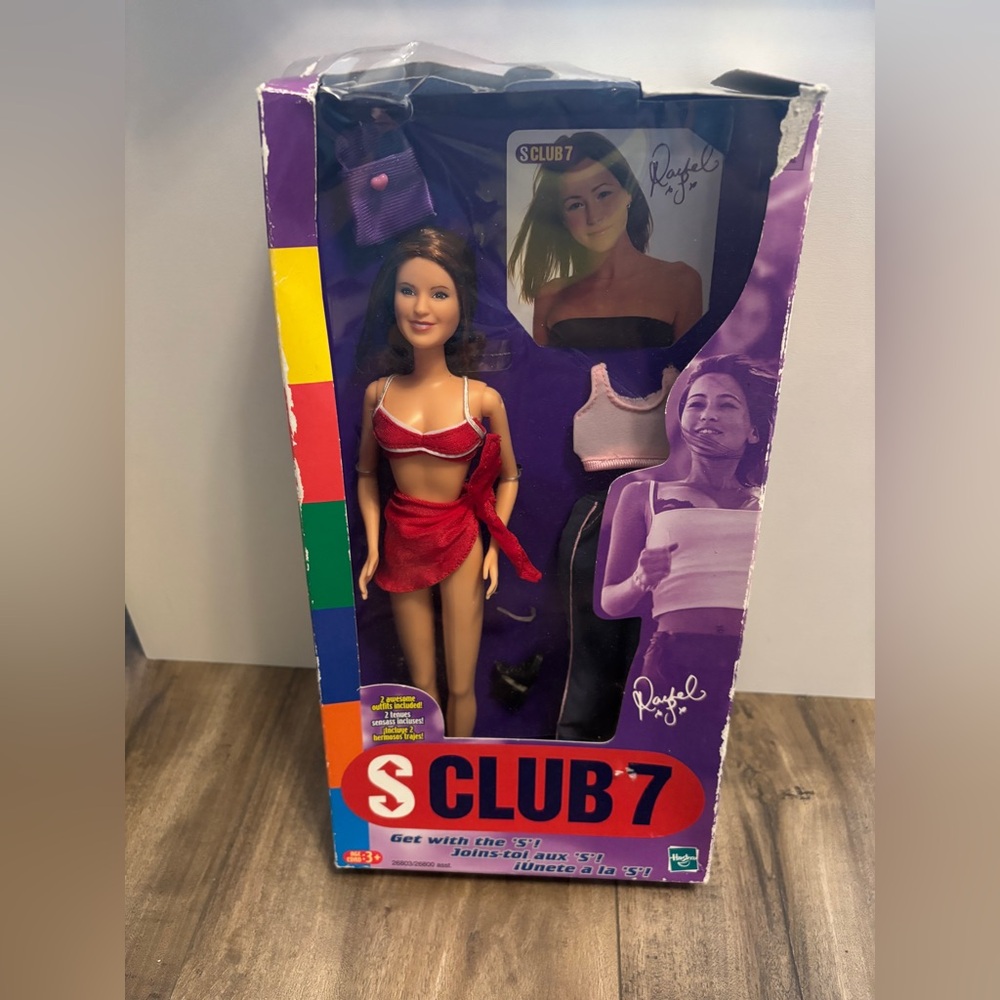 S Club 7 Get With The S Rachel, DAMAGED BOX, MISSING SHOE